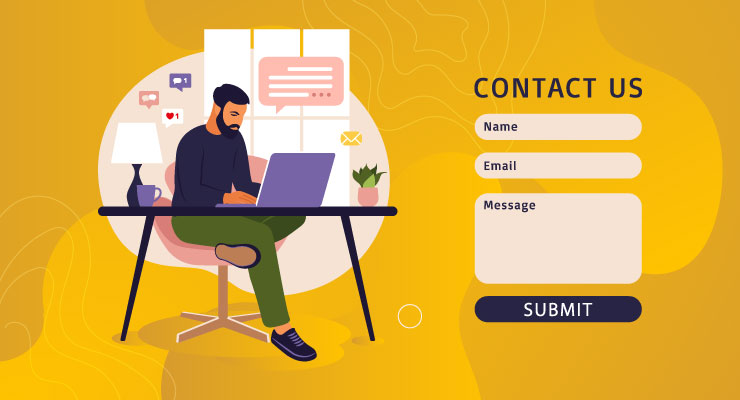 contact form