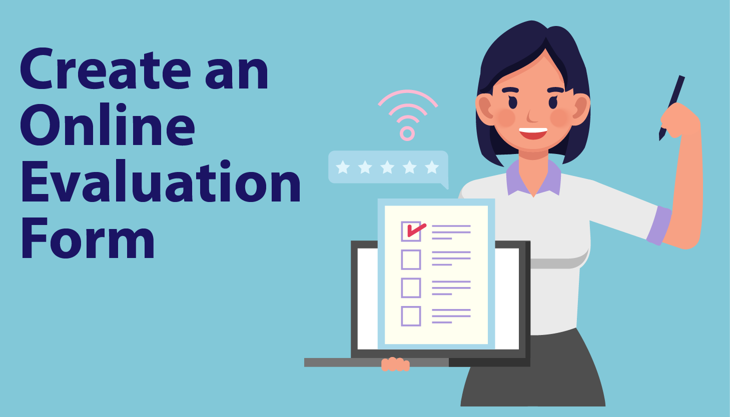 create online evaluation form