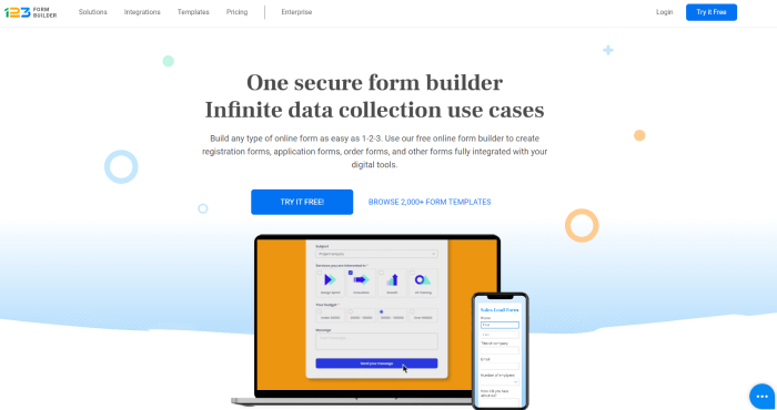 123FormBuilder- Free Online Survey Maker