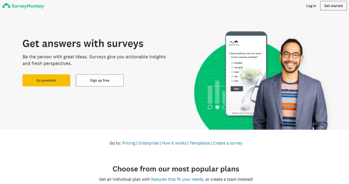 SurveyMonkey- Free Online Survey Maker