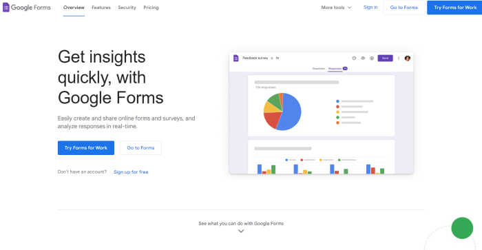 Google Forms- Free Survey Maker