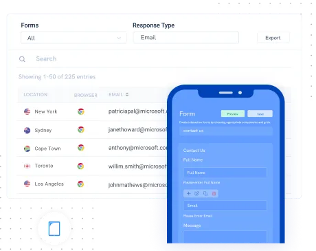 collect & analyze responses