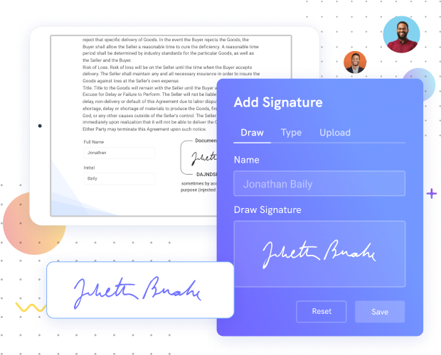 Collect Signature with Online Form
