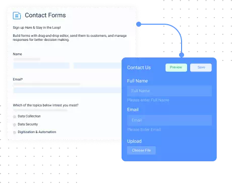 contact forms