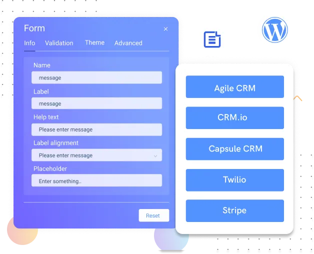 Best WordPress Plugin Forms.io by 500apps